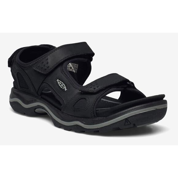 Keen Men\'s Rialto 3 Point Sandals Black Size 9